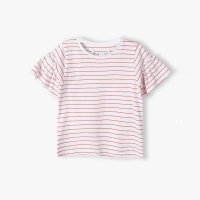 14TEE 8K: Crew T-Shirt With Frill Sleeve (1-3 Years)